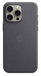 Apple kryt z tkaniny FineWoven s MagSafe na iPhone 15 Pro Max, černá