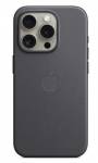 Apple kryt z tkaniny FineWoven s MagSafe na iPhone 15 Pro, černá