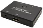 DisplayPort přepínač obousměrný 2:1 / 1:2, 4K60Hz