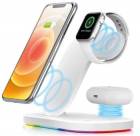 ALIGATOR Stanice Smart Station A s bezdrátovým nabíjením 3v1, 15W