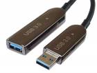 PremiumCord USB3.0 + 2.0 prodlužovací optický AOC kabel A/Male - A/Female 20m
