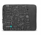 CONNECT IT Doodle pouzdro pro notebook 15.6", ČERNÉ