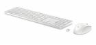 HP 650 Wireless Keyboard & Mouse White, 4R016AA