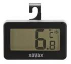 Xavax digitální teploměr do chladničky/ mrazáku, černý