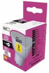Emos LED žárovka Classic MR16 / GU10 / 7 W (60 W) / 800 lm / neutrální bílá / stmívatelná 3×DIM 