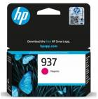 HP 937 Magenta Original Ink Cartridge, 4S6W3NE