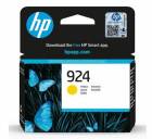 HP 924 Yellow Original Ink Cartridge, 4K0U5NE