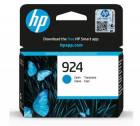 HP 924 Cyan Original Ink Cartridge, 4K0U3NE