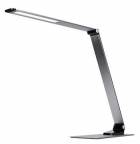 Solight WO51-S LED stolní lampička stmívatelná, 11W, změna chromatičnosti, broušený hliník, stříbrná