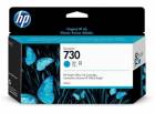 HP 730 130-ml Cyan Ink Cartridge P2V62A
