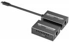 PremiumCord USB-C na HDMI extender přes patch kabel Cat5e/6/6a 4K@60Hz na 60m