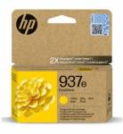 HP 937e EvoMore Yellow Original Ink Cartridge 4S6W8NE