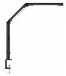 FK technics LEDLAMIN LED stolní pracovní lampa 12W, 3000 - 6500 K, Ra >92, stmívatelná, černá, šroub