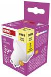 Emos LED žárovka Classic MR16 / GU10 / 4 W (39 W) / 450 lm / teplá bílá ZQ8E22