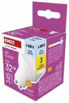 Emos LED žárovka Classic MR16 / GU10 / 3 W (32 W) / 345 lm / studená bílá