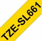 Brother TZe-SL661, žlutá / černá (36mm, samolaminovací), délka 8m