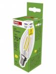Emos LED žárovka Filament svíčka / E14 / 7 W (75 W) / 1055 lm / neutrální bílá