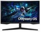 Samsung Odyssey G5/LS27CG554EUXEN/27"/VA/QHD/165Hz/1ms/Black/2R