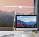 FK technics LEDLAMAX LED stolní pracovní lampa 24W, 3000 - 6500 K, Ra >92, stmívatelná, bílá, šroub