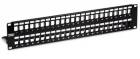 TRENDnet Patchpanel pro keystone 19", STP, 48 portů, neosazený, 2U, černý