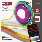 Emos ZPW513I GoSmart ohebný LED pásek NEON bílý, 5 m, 33 W, RGBIC stmívatelný, WiFi