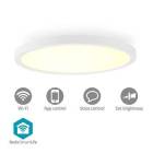Nedis WIFILAC31WT LED chytré stropní světlo, Wi-Fi, kulaté 29 cm, 18W, 1800lm