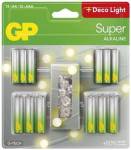 GP SUPER alkalická baterie AA 12 + AAA 12 + LED řetěz BL