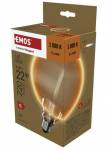 Emos LED žárovka DECO G130OA / E27 / 4 W (22 W) / 220 lm / flame