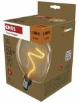 Emos LED žárovka DECO CG125A / E27 / 4,5 W (24 W) / 240 lm / flame