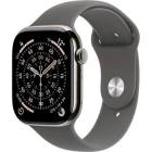 Apple Watch Series 11 Cellular (46mm) Klavírně černý hliník s černým sportovním řemínkem S/M