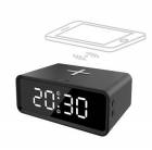 Solight CA07B budík s Qi bezdrátovou nabíječkou