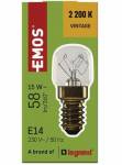 Emos Z6915 Žárovka do pečicí trouby T22 / E14 / 15 W / 58 lm / 300 °C