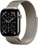 Apple Watch Series 11 Cellular (46mm) Přírodní titan s přírodním milánským tahem S/M