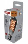 Emos LED žárovka DECO SMOKED ST64 / E27 / 4,5 W (19 W) / 180 lm / flame