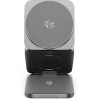 Cubenest SQ312 Ultra Qi2.2 (MagSafe) 3v1 magnetická nabíječka (35W) šedá