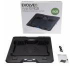 EVOLVEO Ania 10 RGB, nastavitelný podstavec pro notebook