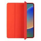 Pouzdro FIXED Padcover pro Apple iPad 10,9" (2022)/iPad 11" (2025) se stojánkem, podpora Sleep and Wake, červené 