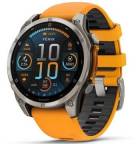 Garmin Fenix 8 47mm AMOLED Sapphire Titanium Orange/Graphite