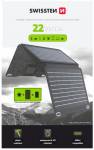 SWISSTEN SKLÁDACÍ SOLÁRNÍ PANEL 22W