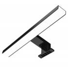 Solight LED koupelnové osvětlení nad zrcadlo 3v1, 7W, 455lm, 4000K, IP44, 40cm, černá