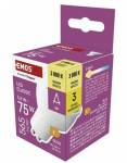 Emos LED žárovka Classic MR16 bílá / GU10 / 5,8 W (75 W) / 565 lm / teplá bílá