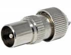 Anténní konektor 75 Ohm PAL(M), IEC169-2, šroubovací, kovový