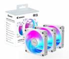 Gigabyte AORUS EZ CHAIN FAN ICE 3-PACK bílá