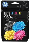 HP 951CMY/ 950XL Black Ink Cartridge Combo C3WK1AE