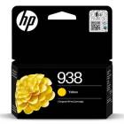 HP 938 Yellow Original Ink Cartridge, 4S6X7PE