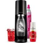 SODASTREAM TERRA Black Malina Zero Megapack